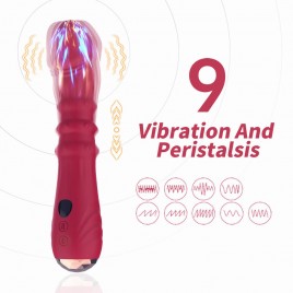 Imagen, dildo vibrador Armony termoajustable rojo para estimulación del Punto A, online