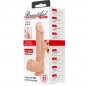 DILDO REALISTICO FLEXIBLE 22 CM NATURAL