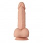 DILDO REALISTICO FLEXIBLE 22 CM NATURAL