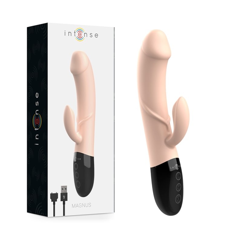 VIBRADOR RECARGABLE DUAL NATURAL VIBRADOR RECARGABLE DUAL NATURAL