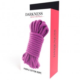 Imagen, cuerda japonesa de algodón Darkness morada de 5 metros para juegos de bondage, online