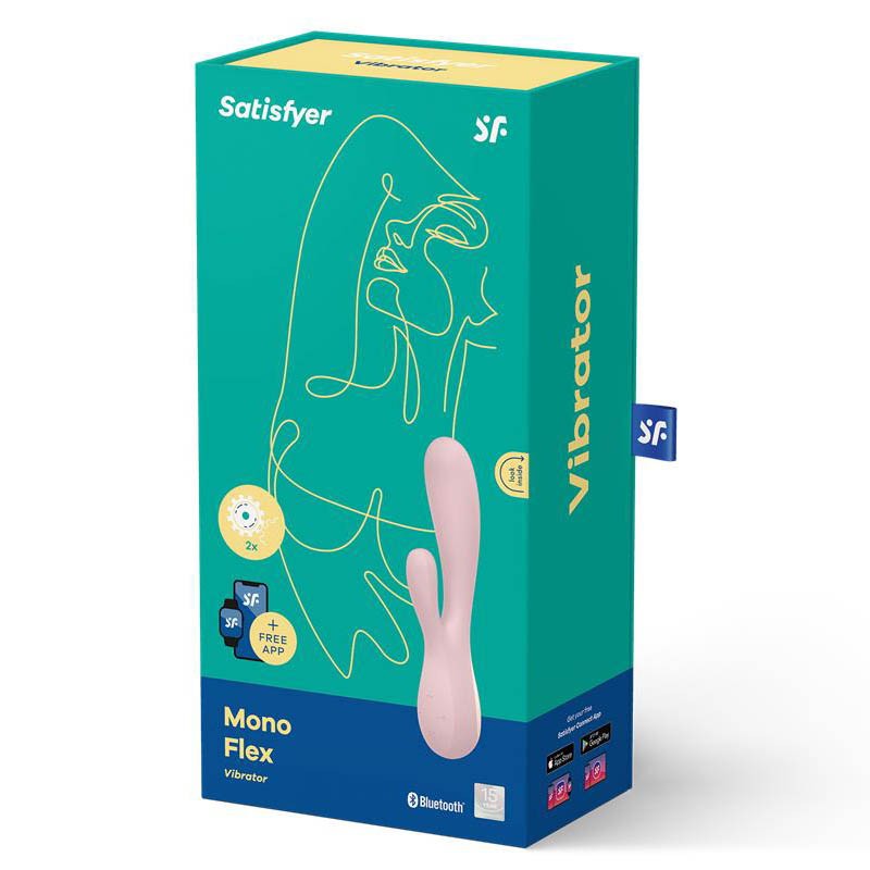 VIBRADOR PUNTO G Y CLITORIS SATISFYER APP