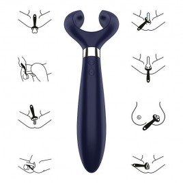 Imagen, Satisfyer Multifun 3 vibrador versátil 33 usos, 100 combinaciones y silicona médica, online