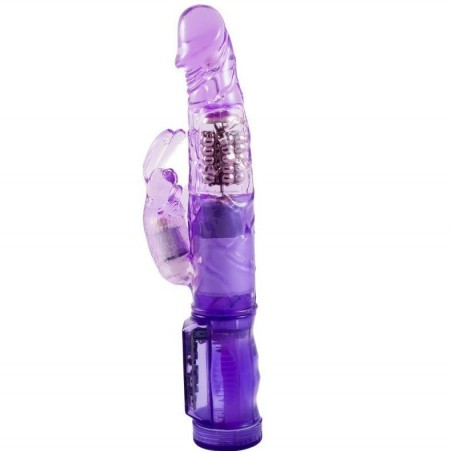 VIBRADOR ROTADOR CON CONEJITO PARA CLITORIS