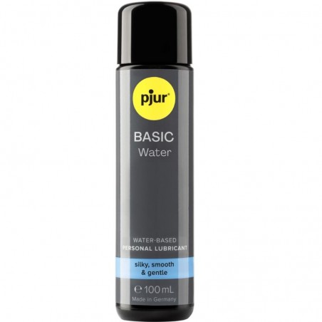 Imagen, lubricante Pjur Basic Waterbased 100 ml ideal para hidratación íntima duradera, online