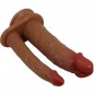 DILDO DOBLE REALÍSTICO CON VIBRACIÓN DILDO DOBLE REALÍSTICO CON VIBRACIÓN