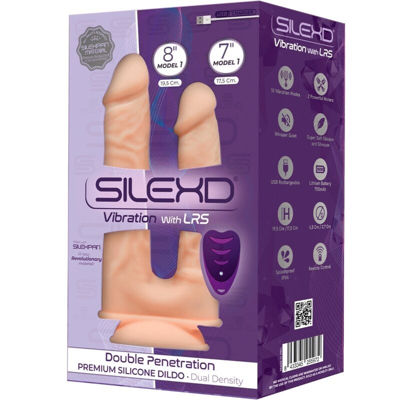 PENE REALÍSTICO DOBLE PENETRACION VIBRADOR