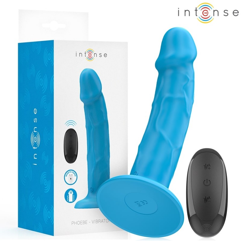 VIBRADOR REALÍSTICO 10 VIBRACIONES AZUL VIBRADOR REALÍSTICO 10 VIBRACIONES AZUL