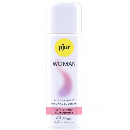 Imagen, lubricante Pjur Woman de larga duración para piel sensible y uso íntimo, online