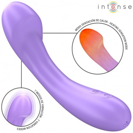 VIBRADOR 19 CM CALENTABLE 7 VIBRACIONES