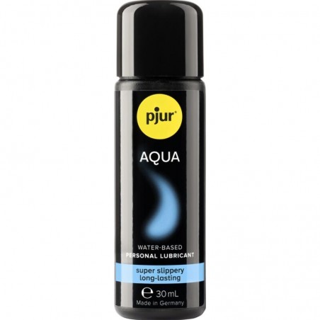 Imagen, lubricante íntimo base agua hidratante Pjur Aqua 30 ml dermatológico, online