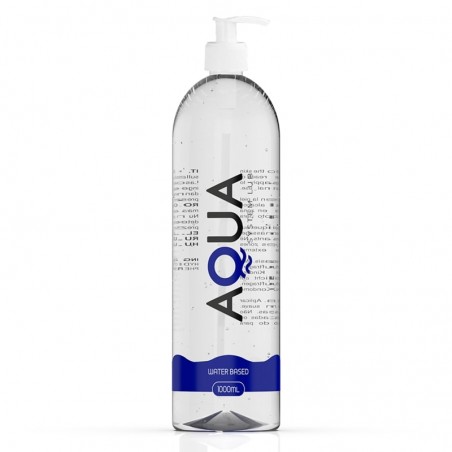Imagen, lubricante base de agua AQUA Quality 1000 ml seguro para juguetes y preservativos, online