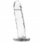 DILDO TRANSPARENTE 18CM X 4CM