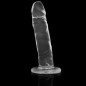 DILDO TRANSPARENTE 18CM X 4CM