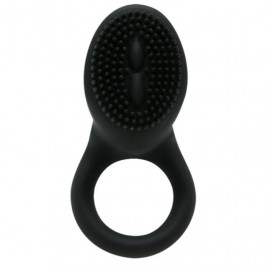 Imagen, anillo vibrador Pretty Love Cobra negro silicona con bala, online