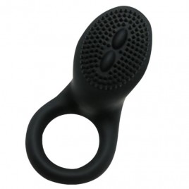 Imagen, anillo vibrador Pretty Love Cobra negro silicona con bala, online