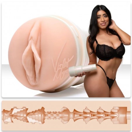 Imagen, masturbador masculino Fleshlight Violet Myers Waifu sensación Ethereal Superskin, online