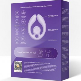Imagen, estimulador de parejas Snail Vibe GIZI Duo con control remoto y vibración dual, online