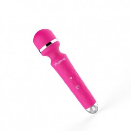 Imagen, masajeador vibrador Nalone Rock rosa recargable con silicona hipoalergénica, online