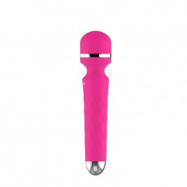 Imagen, masajeador vibrador Nalone Rock rosa recargable con silicona hipoalergénica, online