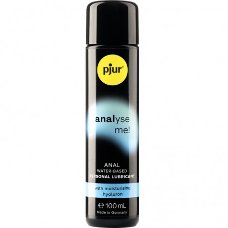 Imagen, lubricante anal base agua Pjur Analyse Me con ácido hialurónico 100 ml, online