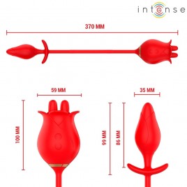 Imagen, estimulador Intense Melanie con lengua zigzag y doble estimulación de clítoris, online