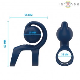 Imagen, anillo vibrador Tyson Intense con bola estimuladora para placer en pareja, online