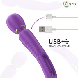 Imagen, vibrador wand Christy Intense con lengua giratoria y vibración potente, online