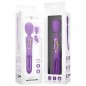 VIBRADOR WAND CON LENGUA GIRATORIA