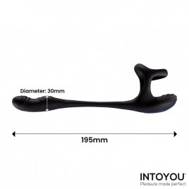 Imagen, plug anal Kamber INTOYOU con vibración 360º y estimulador masculino, online