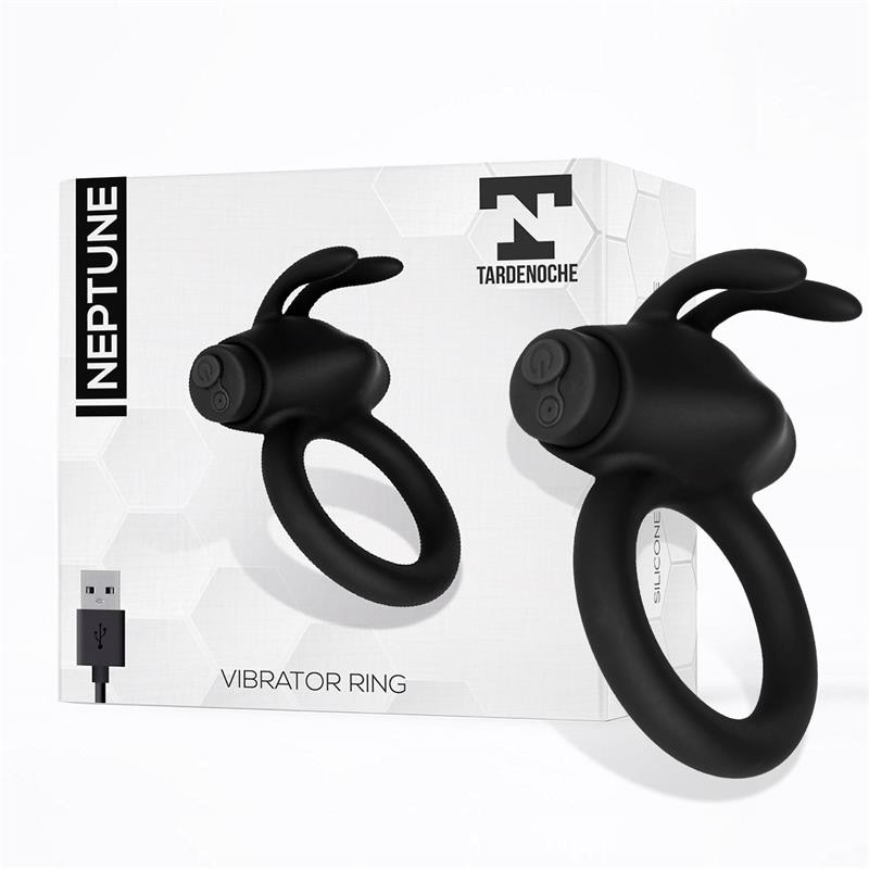 ANILLO VIBRADOR SILICONA RECARGABLE USB