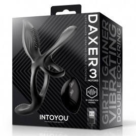 Imagen, doble anillo para el pene con estimulador de clítoris y control remoto, online