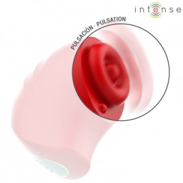 Imagen, estimulador de clítoris Intense Donnie rojo y verde de silicona médica, online