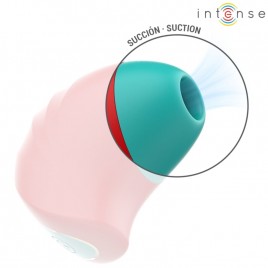 Imagen, estimulador de clítoris Intense Donnie rojo y verde de silicona médica, online