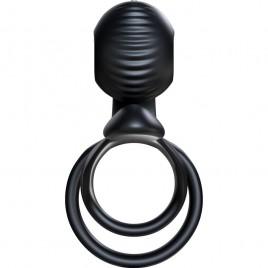 Imagen, anillo de pareja SVibe Jovi negro con doble motor y control remoto, online