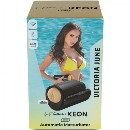 Imagen, masturbador automático Keon WiFi con FeelVictoria June interactivo, online