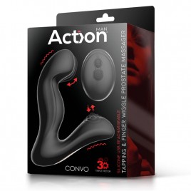 Imagen, estimulador prostático Convo Action Man con finger wiggle y tapping para punto P, online