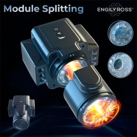 Imagen, masturbador Cumera de doble cámara con rotación y thrusting Engily Ross, online