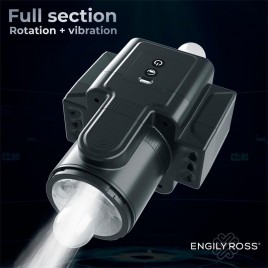 Imagen, masturbador Cumera de doble cámara con rotación y thrusting Engily Ross, online