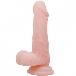 Imagen, dildo realístico Baile natural de 16.5 cm con ventosa y textura venosa, online