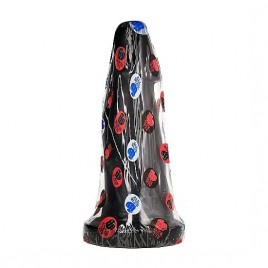 Imagen, dildo All Black 27 cm curvo hipoalergénico para placer intenso, online