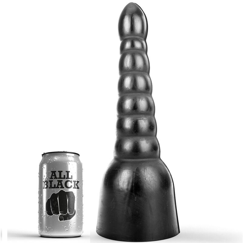 DILDO 34cm ALL BLACK