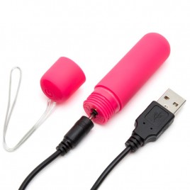 Imagen, Happy Rabbit estimulador de braguita con control remoto USB rosa, online