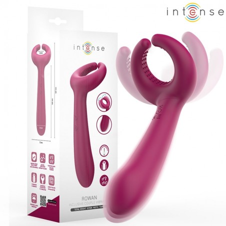 Imagen, vibrador Rowan inclusivo para parejas con diseño flexible Intense, online