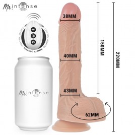 Imagen, dildo Baldwin realístico con vibración y movimiento up and down, online