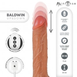 Imagen, dildo Baldwin realístico con vibración y movimiento up and down, online