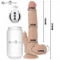 REDFORD DILDO MULTIFUNCIÓN 23 CM -O- 3.5 CM