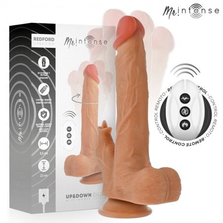 Imagen, dildo Redford realístico con rotación y movimiento up and down, online