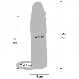 Imagen, funda vibradora para pene 20 cm silicona hidratada con control remoto, online