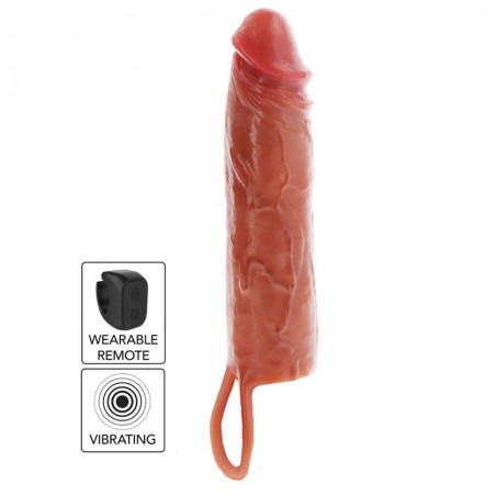 FUNDA VIBRACIÓN PARA PENE 20 CM